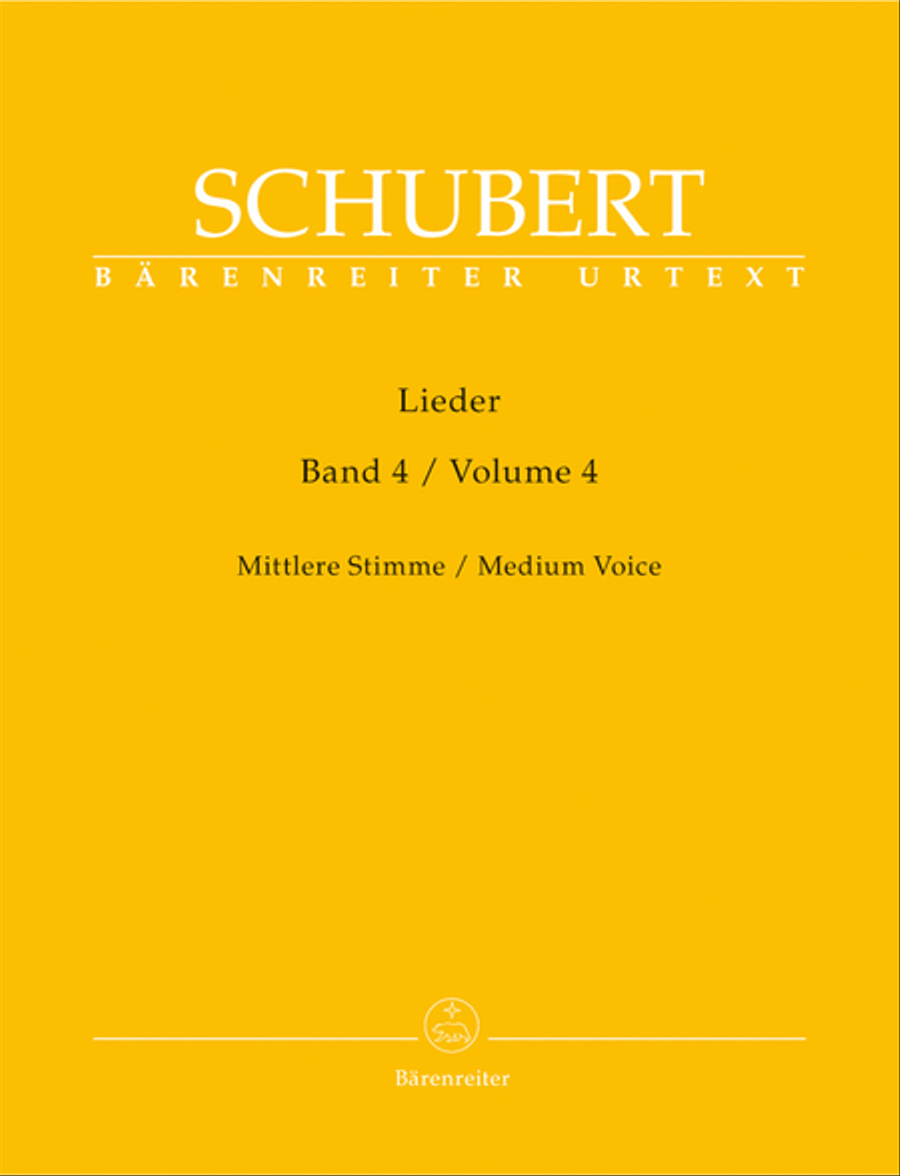Lieder, Volume 4 Medium Voice scores gallery preview page 1