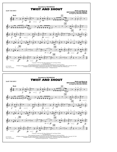 Twist and Shout - 2nd Bb Trumpet