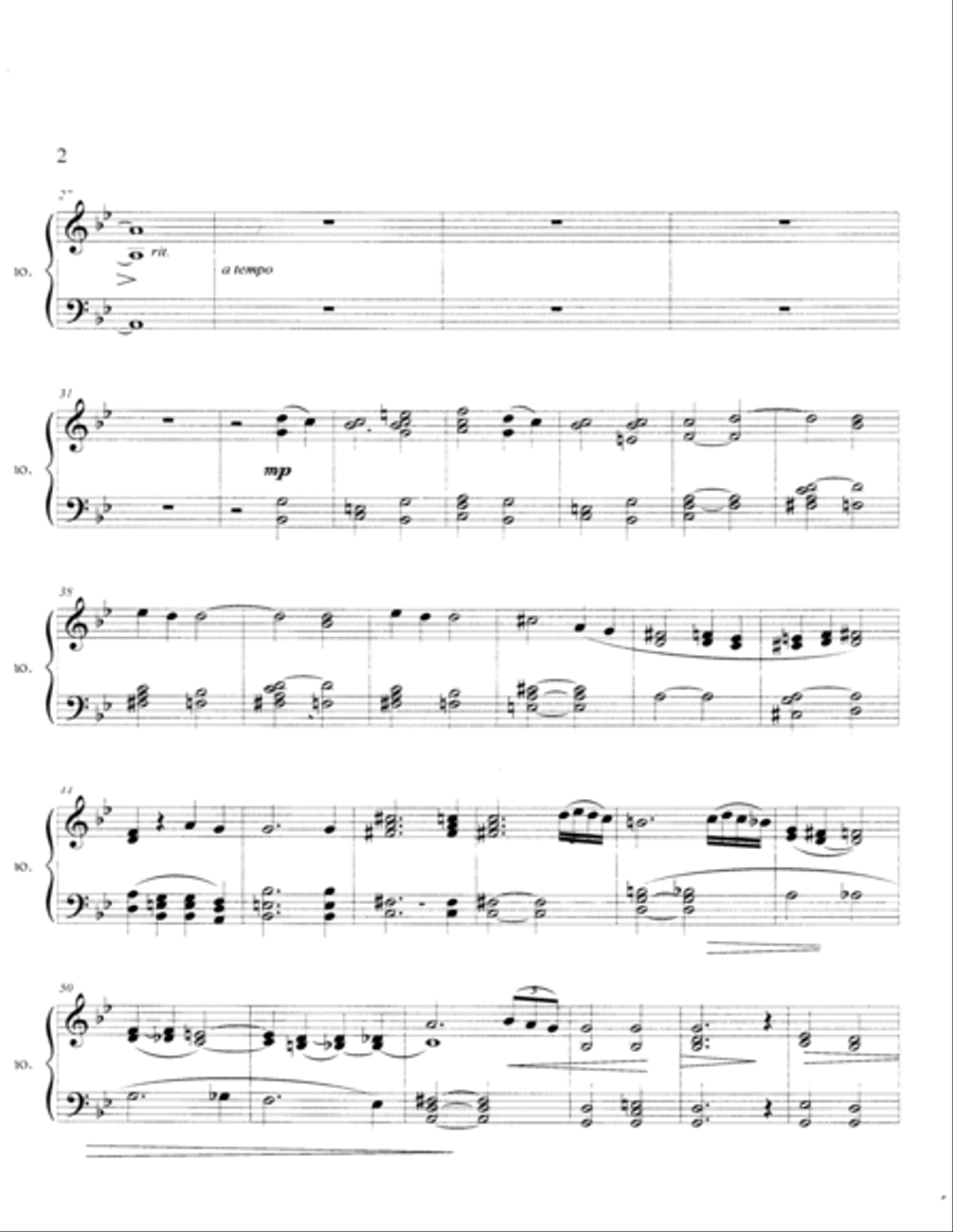 Silver Lining Violin Solo scores gallery preview page 4