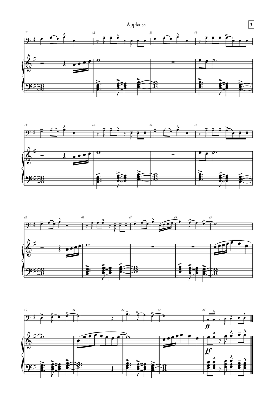 Applause Tuba scores gallery preview page 3