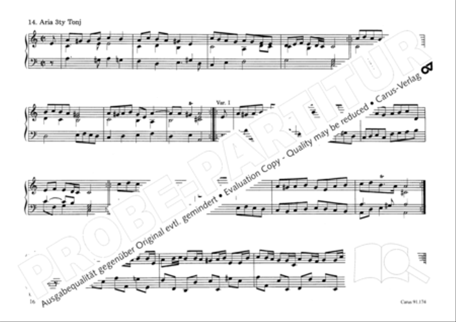 Estendorffer: Orgelwerke II (Organ Works II) Organ Solo scores gallery preview page 19