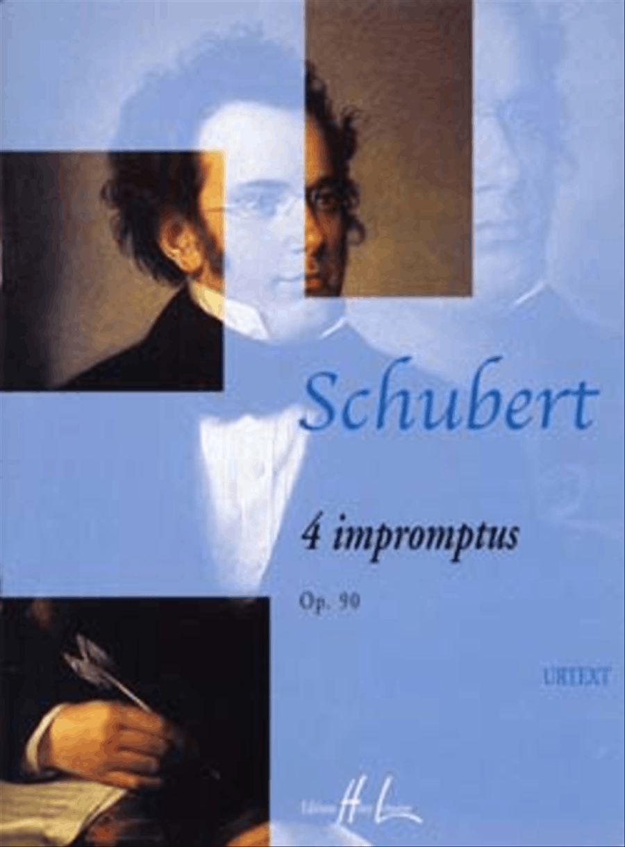 Impromptus Op. 90 (4) Piano Solo scores gallery preview page 1