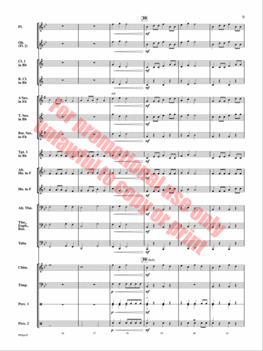 Emergence Concert Band scores gallery preview page 10