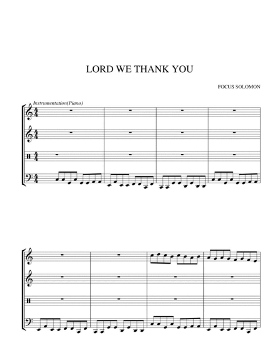 Lord we thank you Voice scores gallery preview page 2