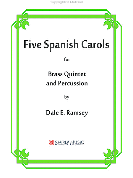 Four Spanish Carols for Brass