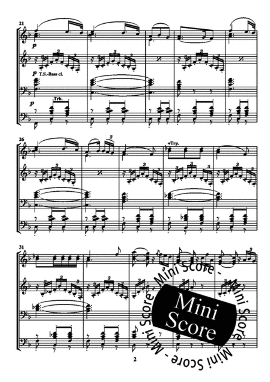 Traviata Per Banda Fanfare Band scores gallery preview page 36