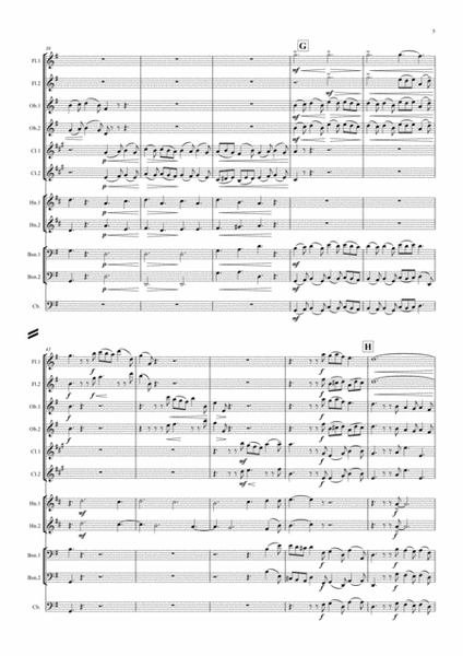 Corelli: Concerto Grosso Op.6 No.8 (Christmas Concerto) Mvt.VI Pastorale - symphonic wind image number null