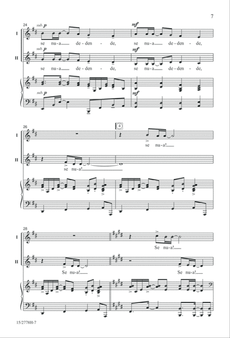 Pete, Pete! Pete, Pete! 2-Part scores gallery preview page 8