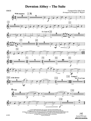 Downton Abbey – The Suite: Oboe