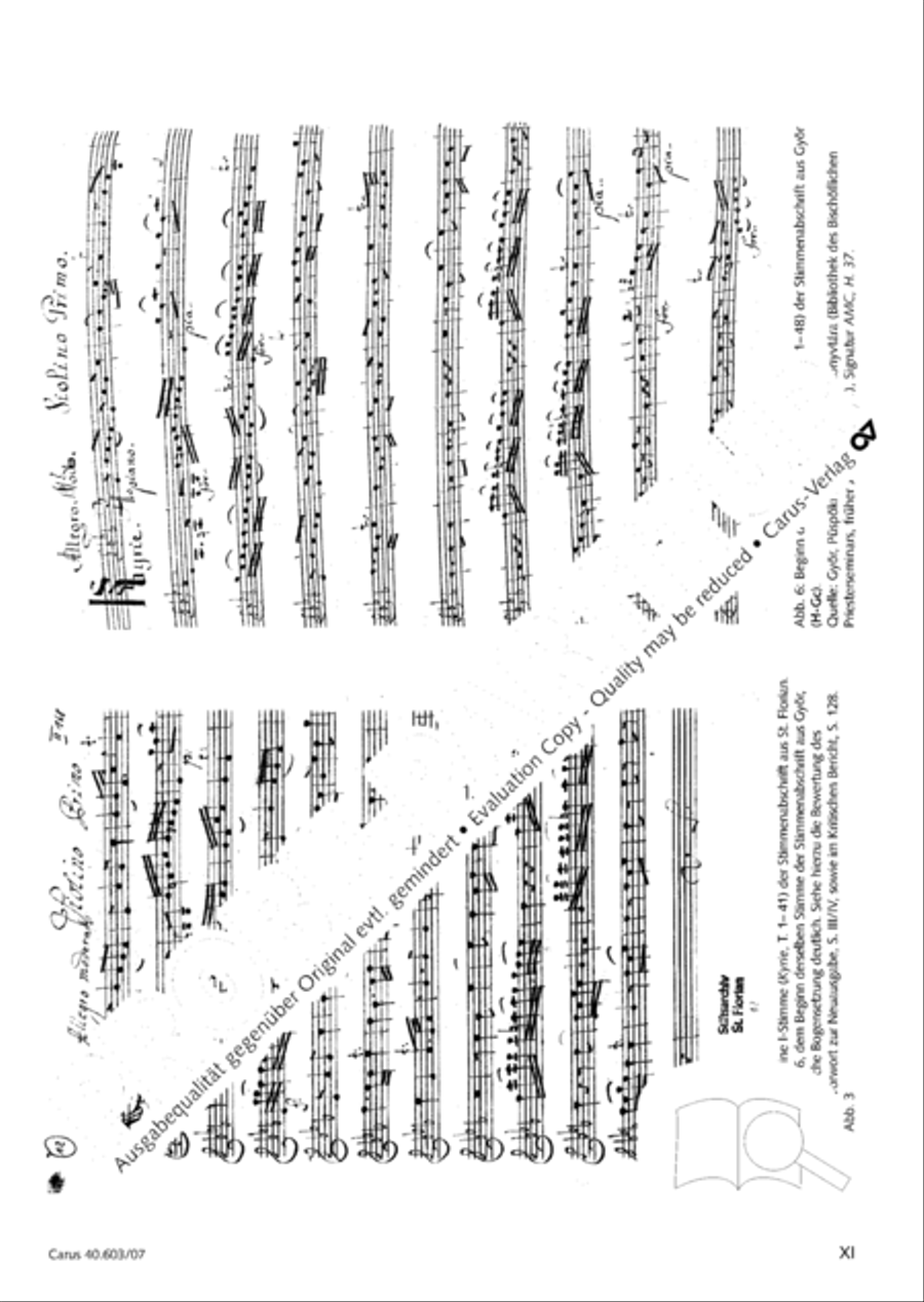 Grosse Orgelsolomesse in Es 4-Part scores gallery preview page 12