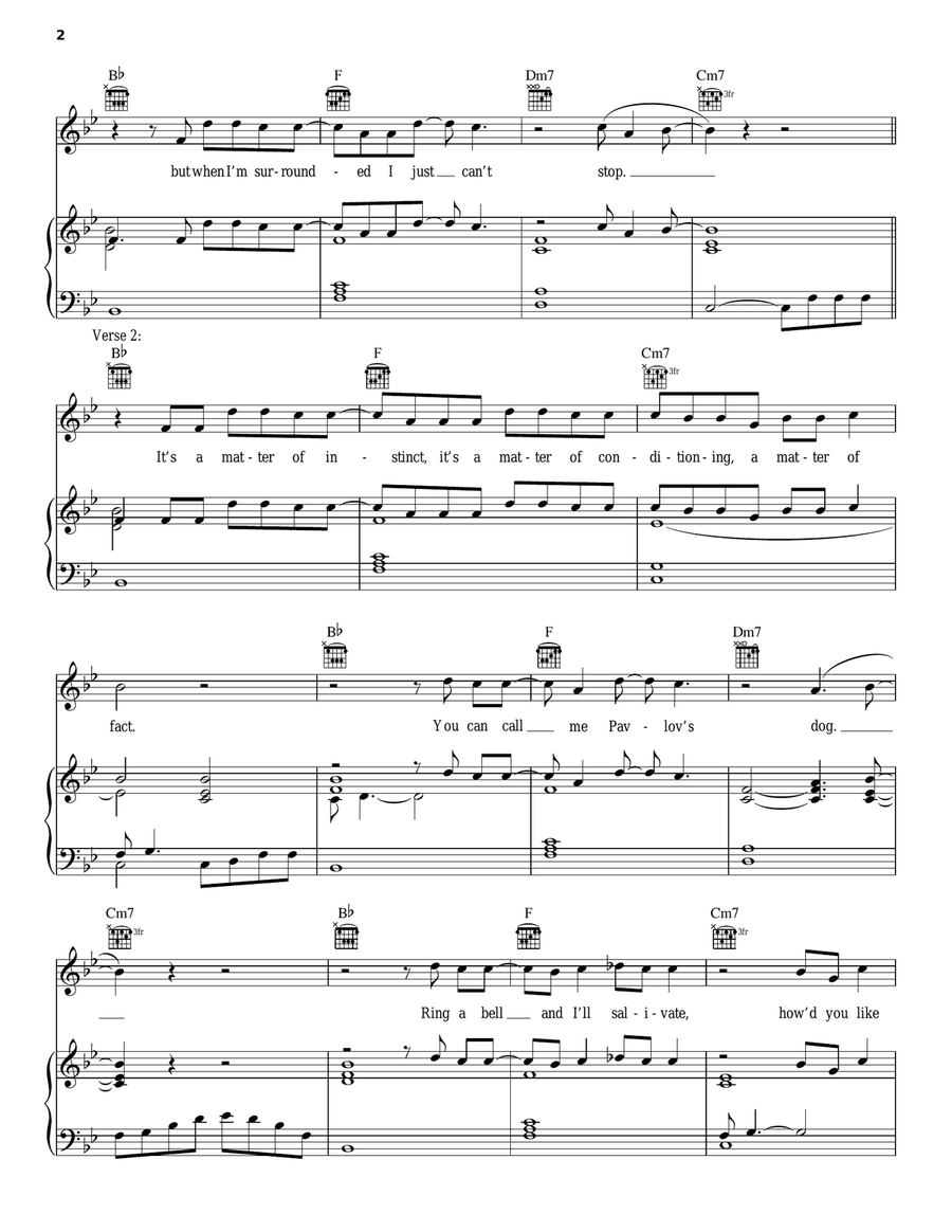 Brian Wilson Piano, Vocal, Guitar scores gallery preview page 2