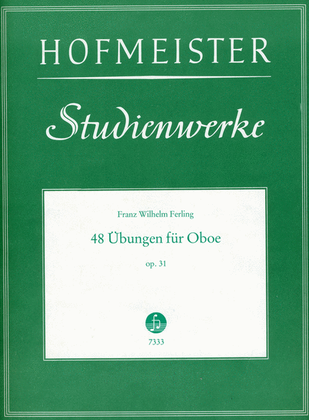 Book cover for 48 Ubungen fur Oboe, op. 31