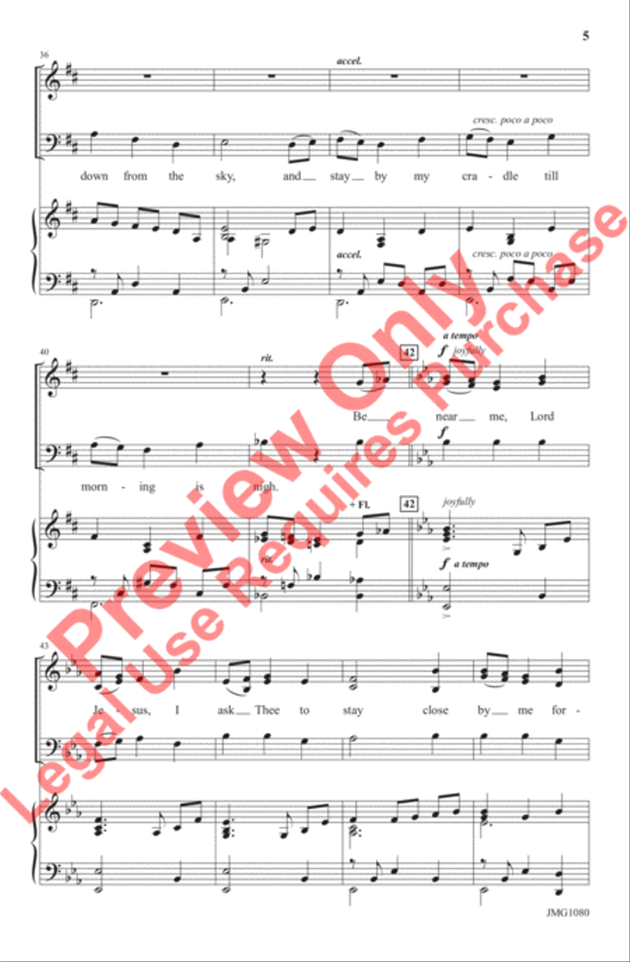 Nativity Noel Nativity Noel 3-Part scores gallery preview page 5