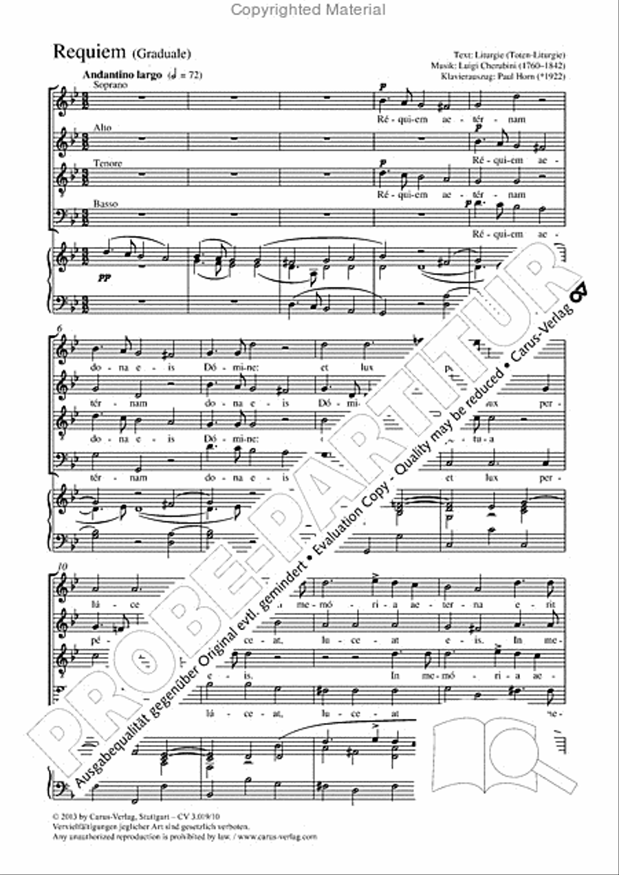 Requiem aeternam Requiem aeternam 4-Part scores gallery preview page 2
