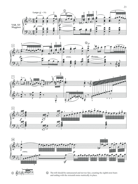 15 Variations and a Fugue in E-flat Major (Eroica Variations), Op. 35