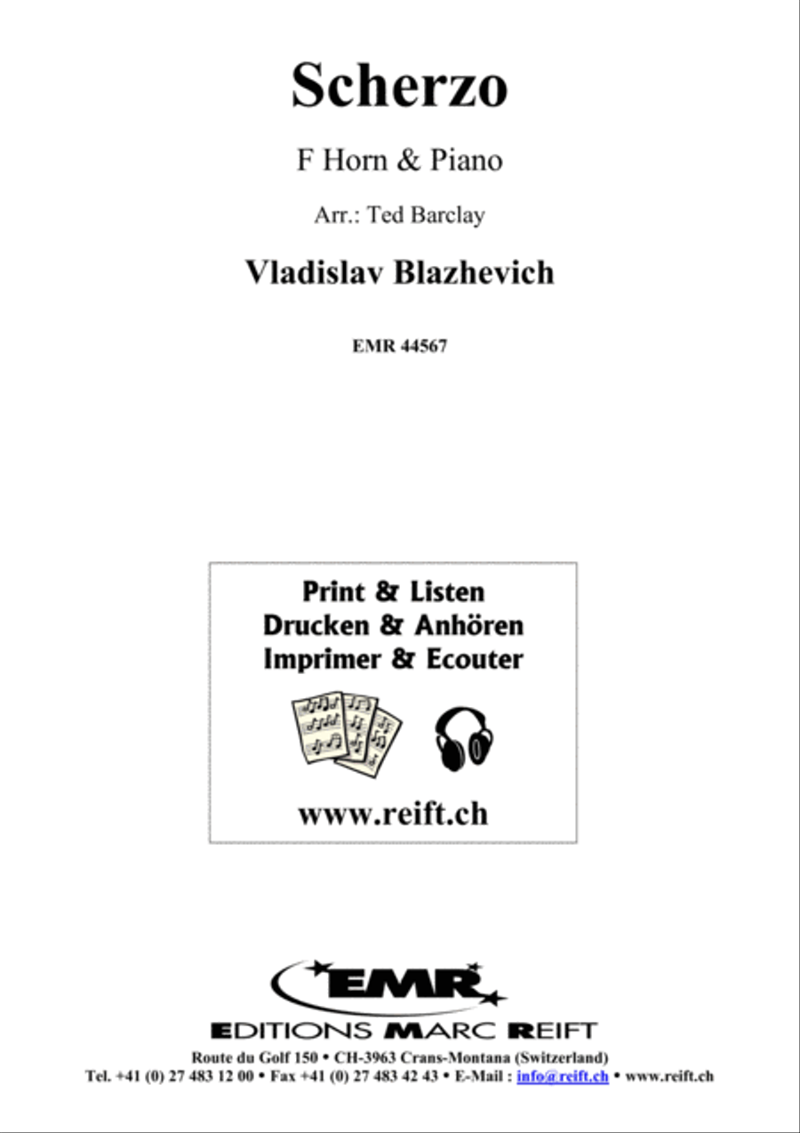 Scherzo Horn scores gallery preview page 2