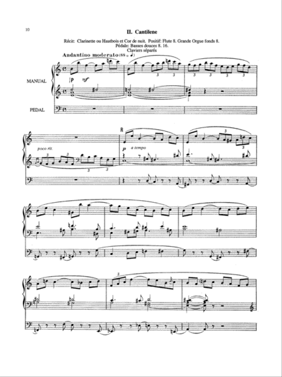 Vierne: Symphony No. 3, Op. 28 Organ scores gallery preview page 1