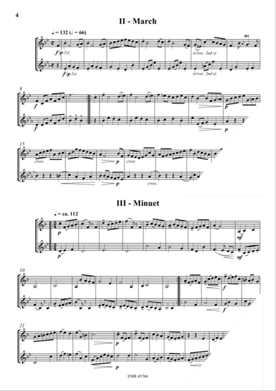 12 Duets Cornet scores gallery preview page 4