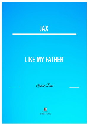 Book cover for Like My Father