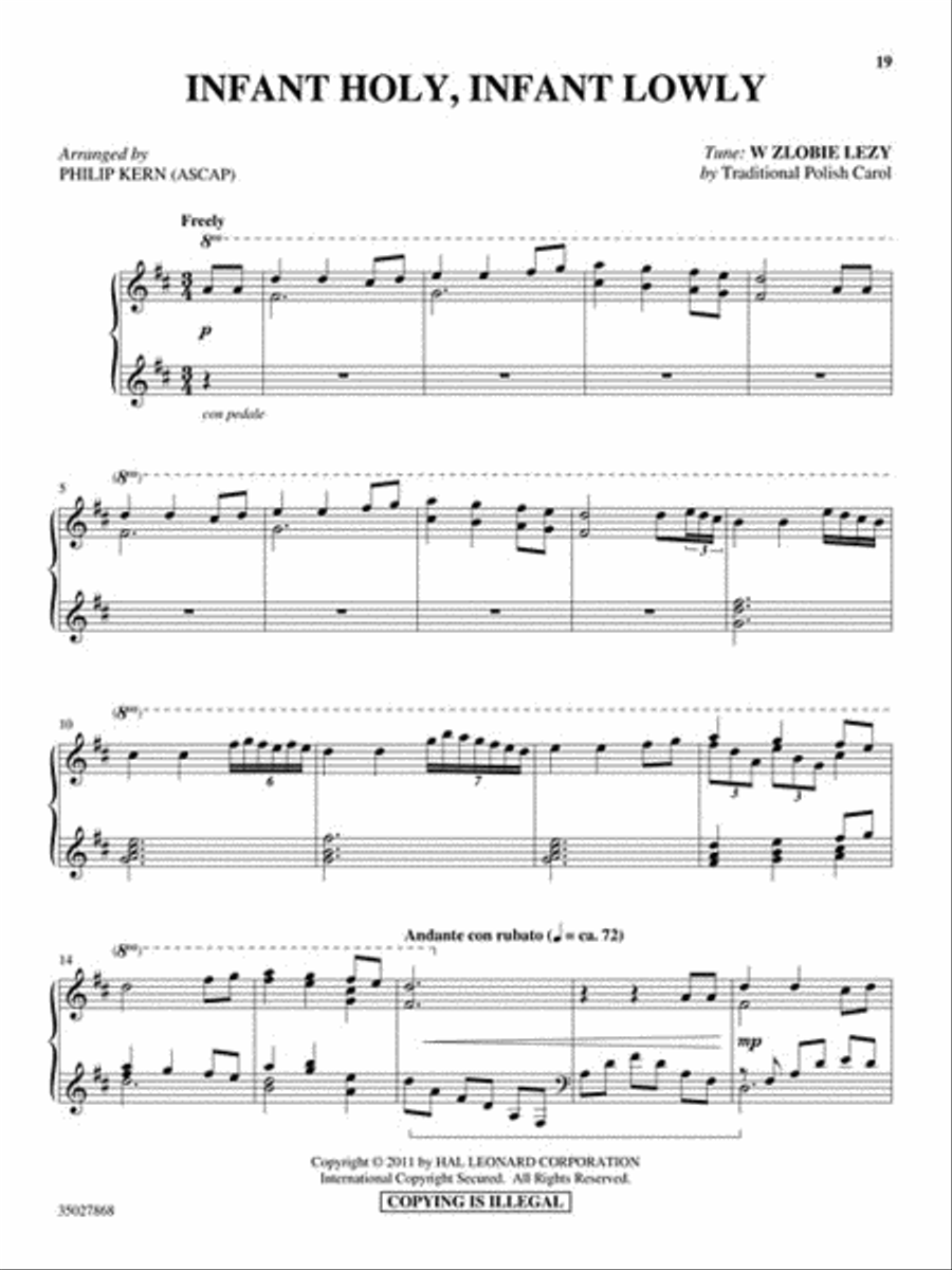 Star of Wonder, Star of Night Piano Solo scores gallery preview page 5