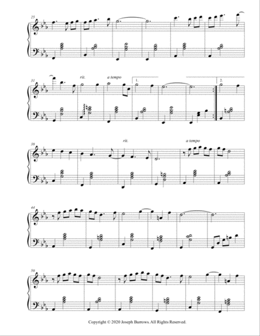 Sentimental Waltz - Piano Solo Piano Solo scores gallery preview page 2