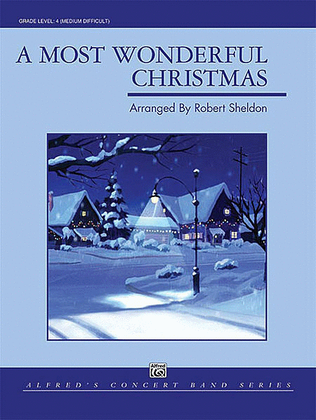 Book cover for A Most Wonderful Christmas