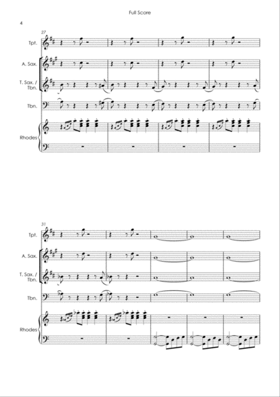 Rehab Tenor Saxophone scores gallery preview page 6