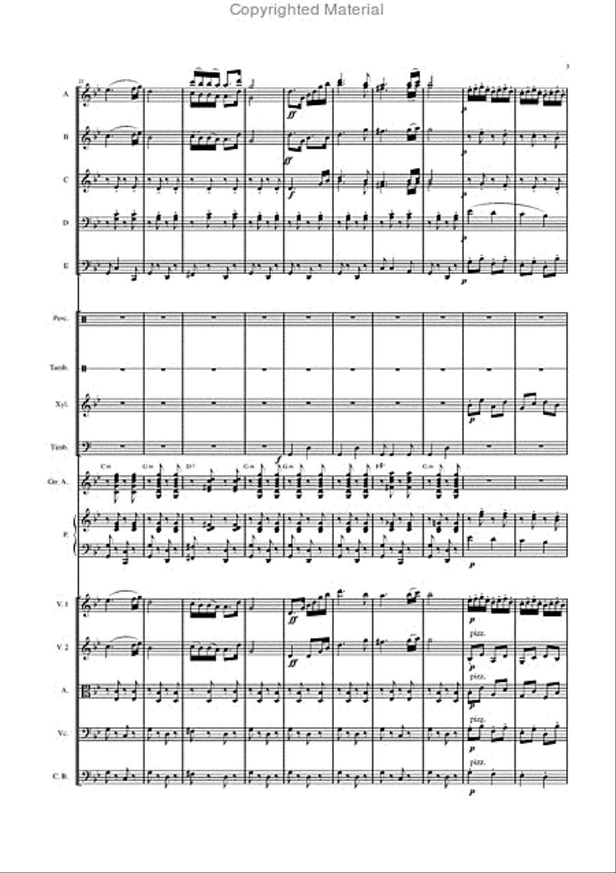 Danse hongroise n°5 Danse hongroise n°5 Orchestra scores gallery preview page 4
