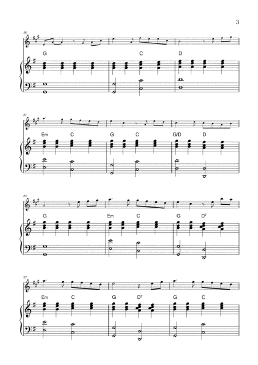 You Raise Me Up Trumpet Solo scores gallery preview page 3