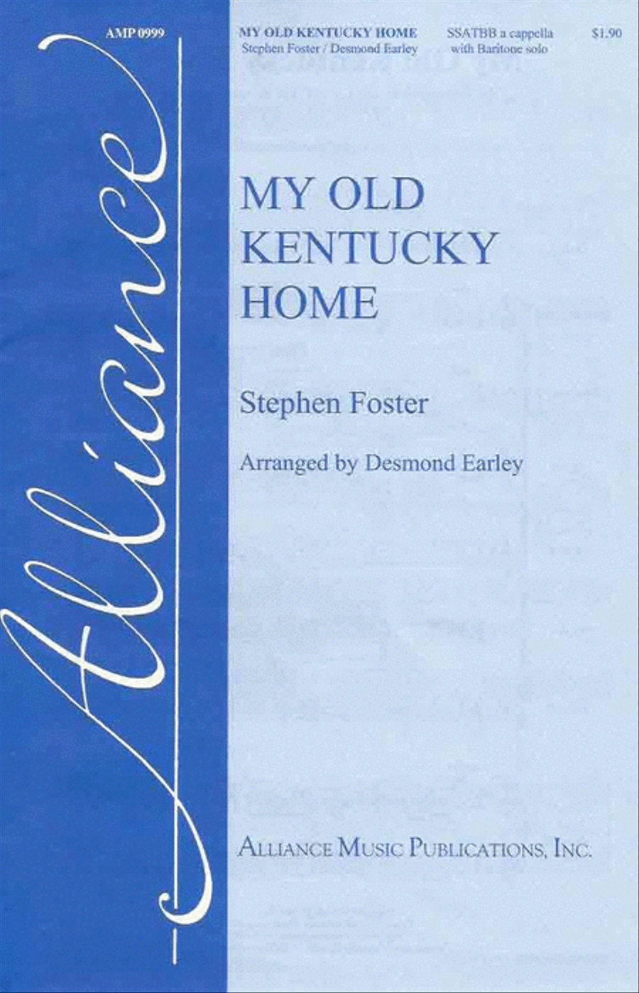 My Old Kentucky Home A Cappella scores gallery preview page 1