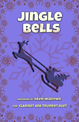 Jingle Bells, Jazz Style, for Clarinet and Trumpet Duet