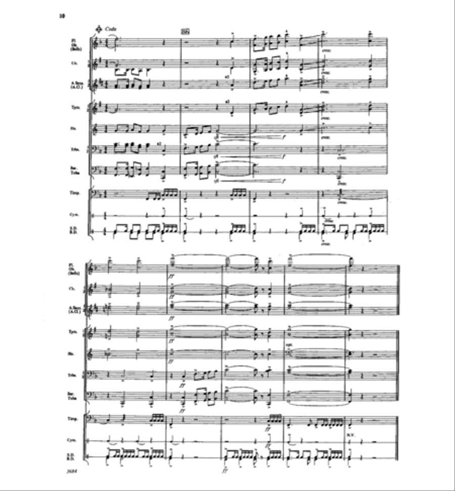 Abington Ridge Concert Band scores gallery preview page 9