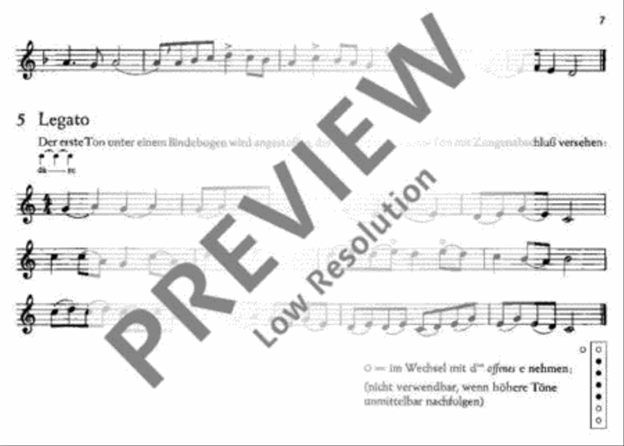 Die kleine Übung Soprano Recorder scores gallery preview page 8