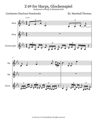 Z 69 for Harps, Glockenspiel