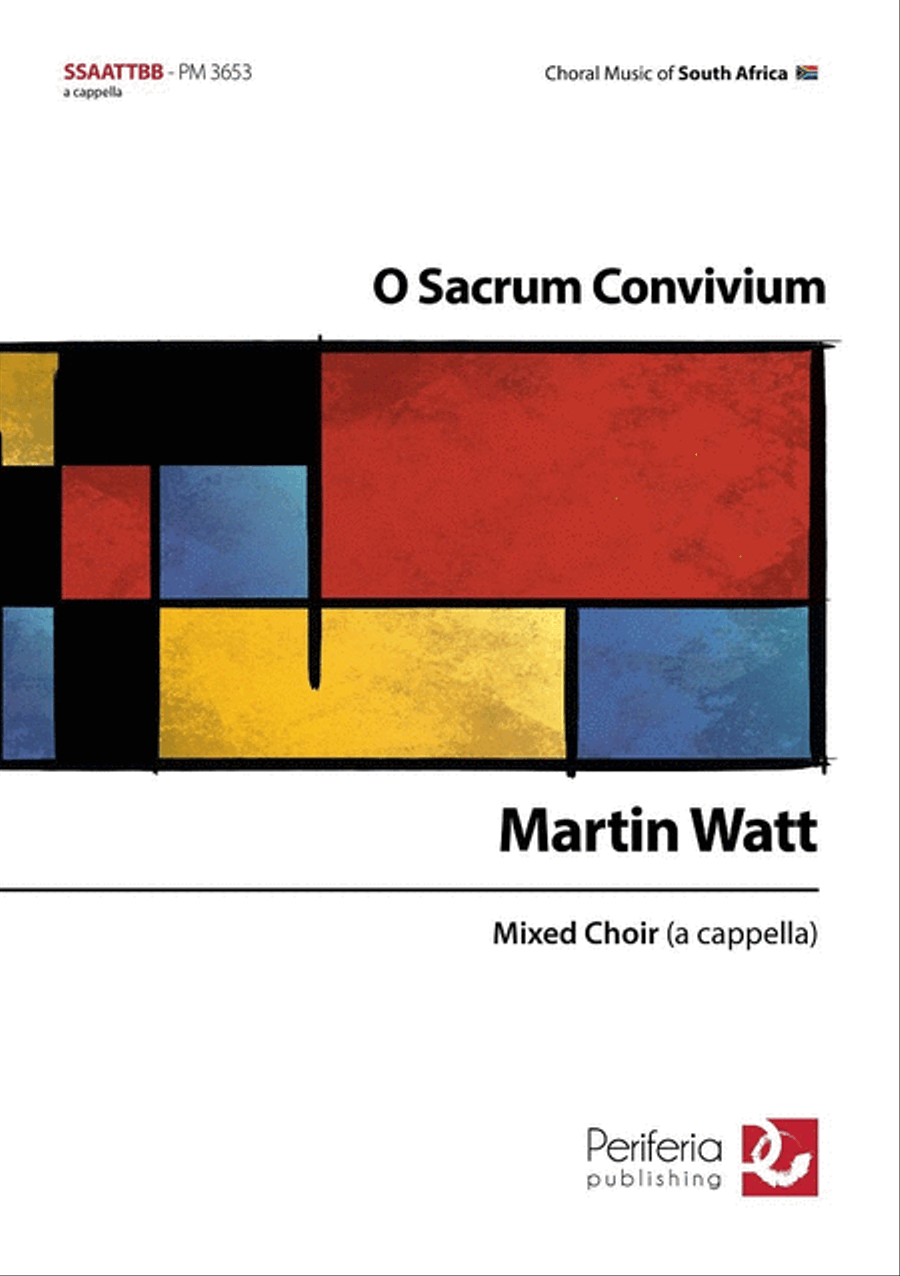 O Sacrum Convivium for Mixed Choir (SSAATTBB) SSAATTBB scores gallery preview page 1