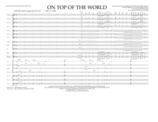 On Top of the World - Full Score