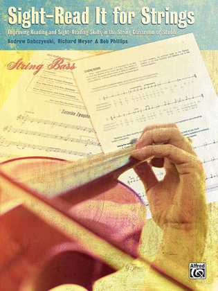 Book cover for Sight-Read It for Strings (String Bass)