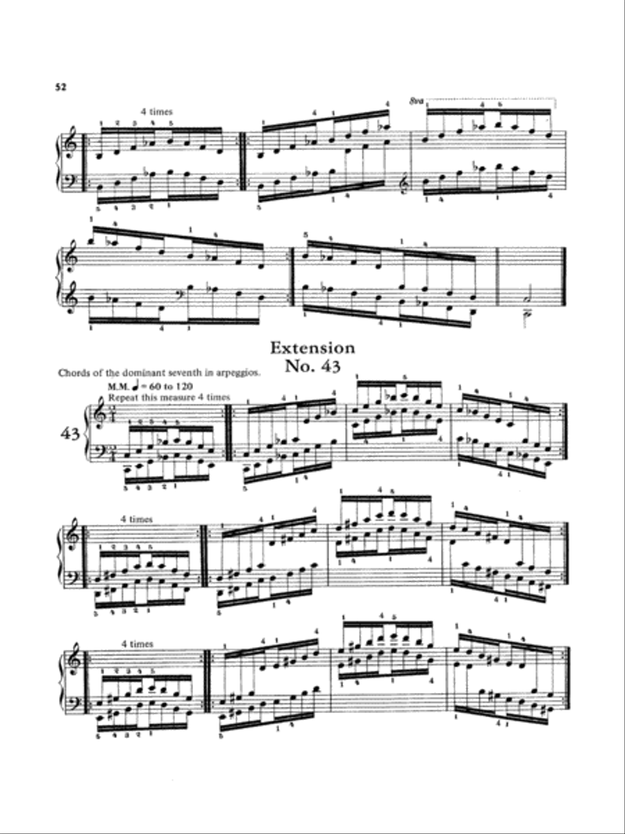 Hanon: The Virtuoso Pianist (Volume II) Piano Solo scores gallery preview page 1