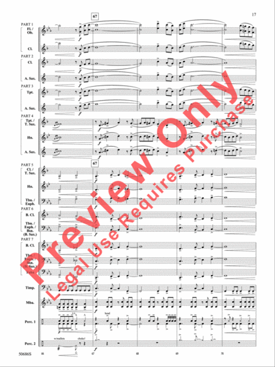 Tripwire Concert Band scores gallery preview page 18