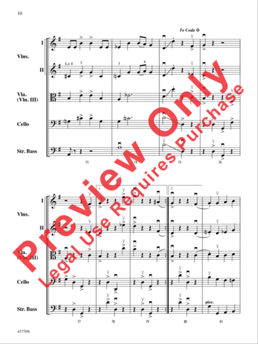 Peter Pan Live Peter Pan Live String Orchestra scores gallery preview page 11