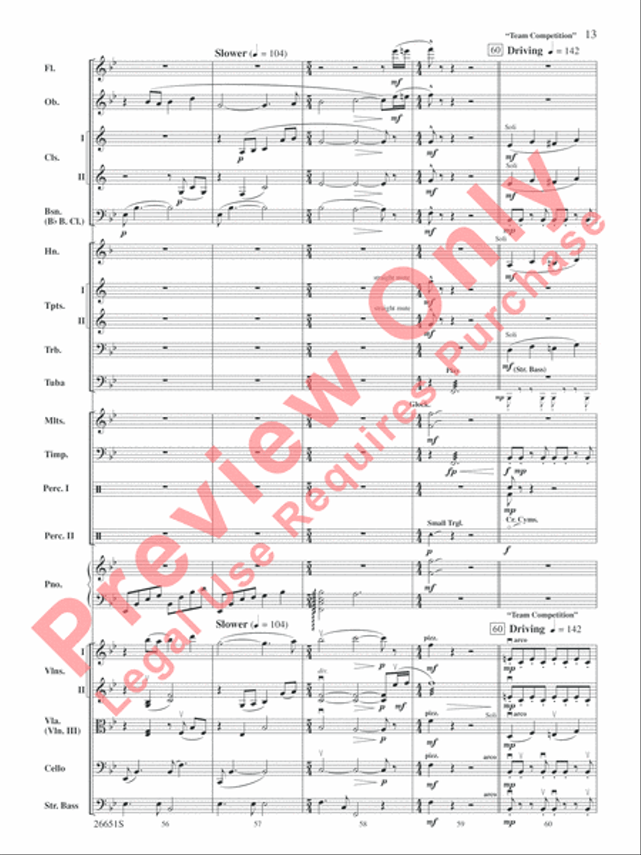 The Ant Bully Full Orchestra scores gallery preview page 14