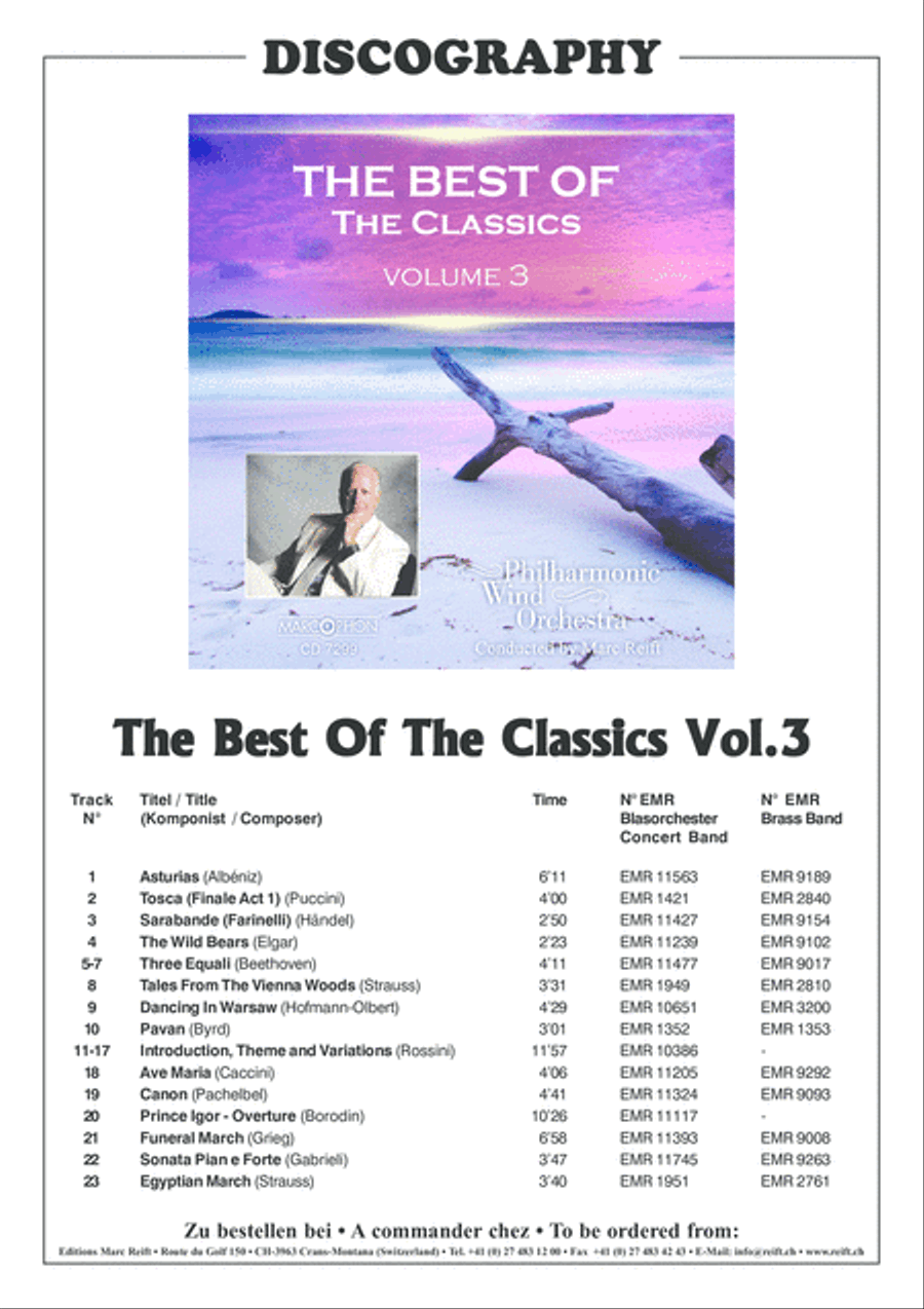 Tosca Tosca Concert Band scores gallery preview page 3