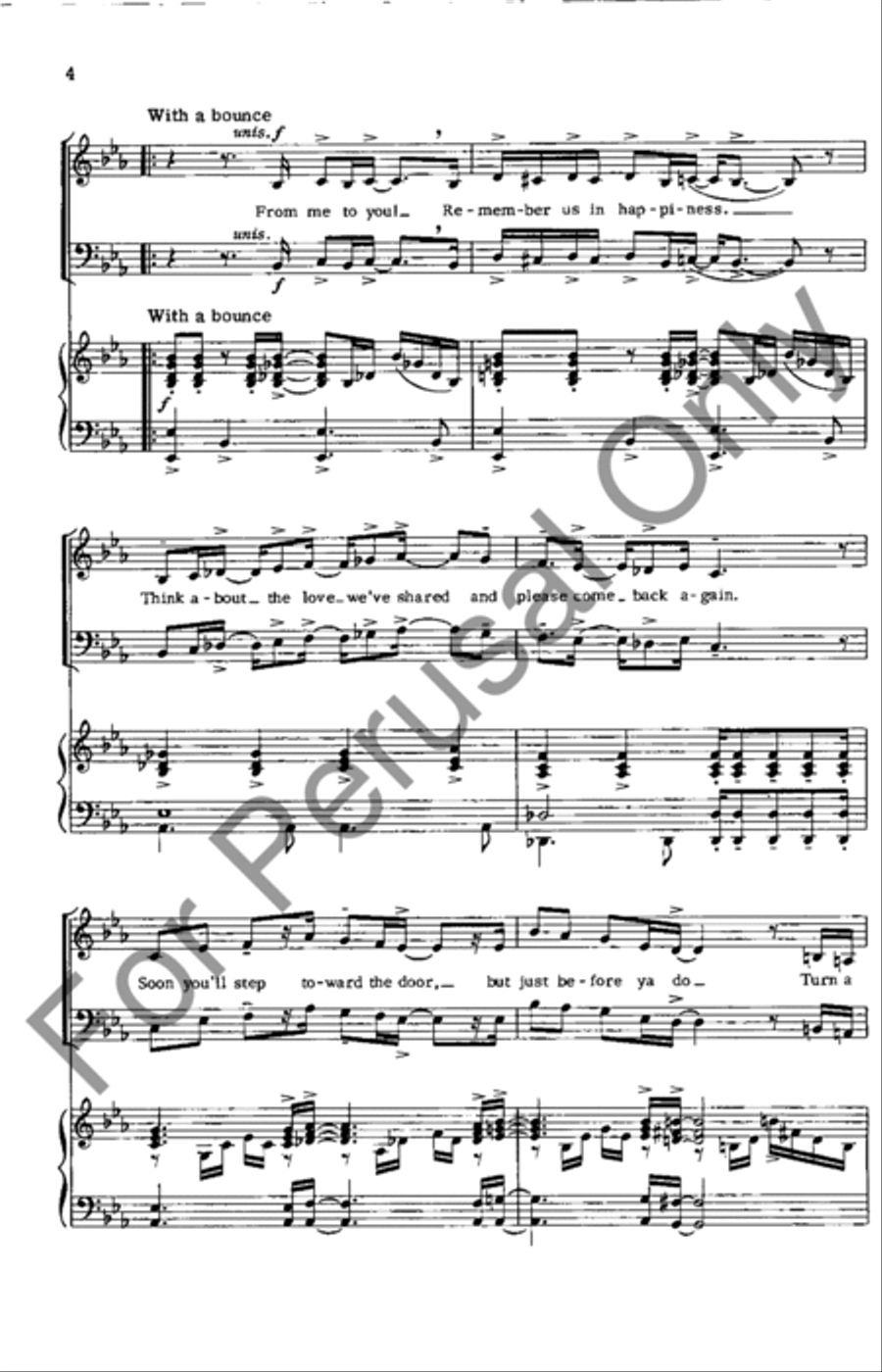Good Night 4-Part scores gallery preview page 4
