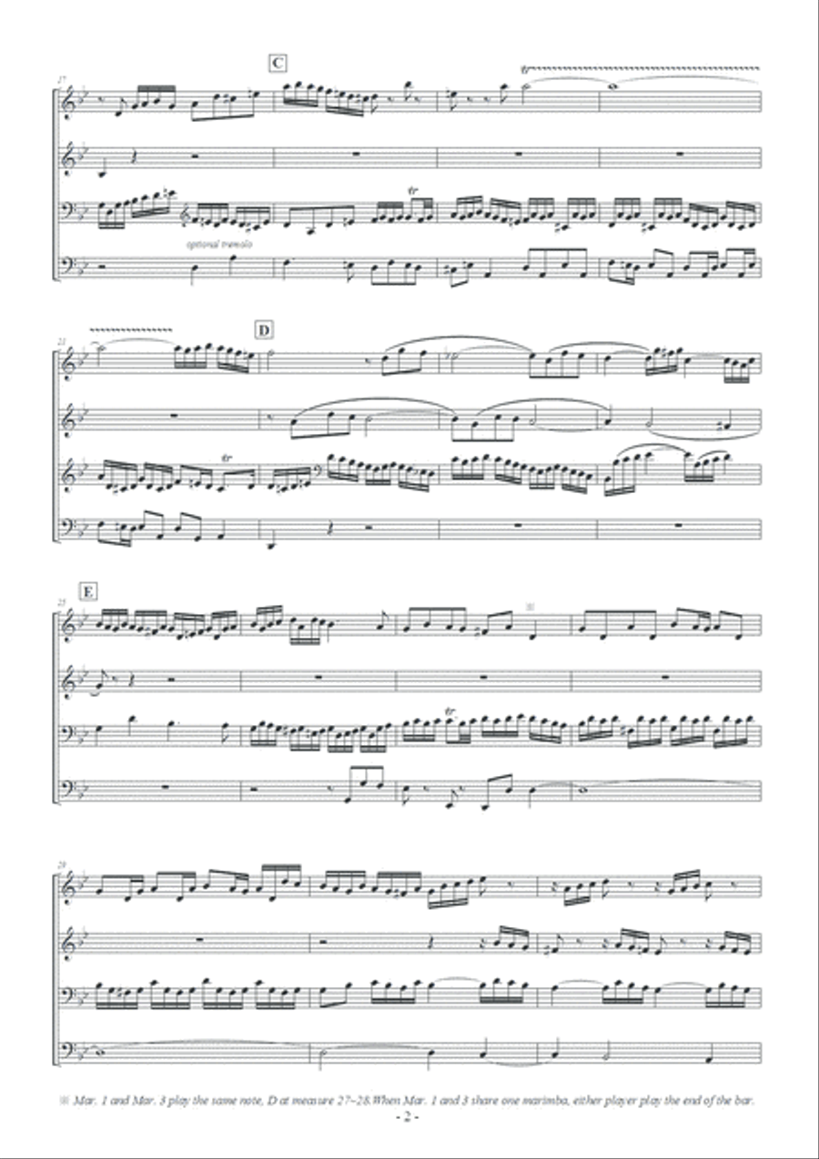 J.S.Bach / The Little Fugue in G minor BWV578 image number null