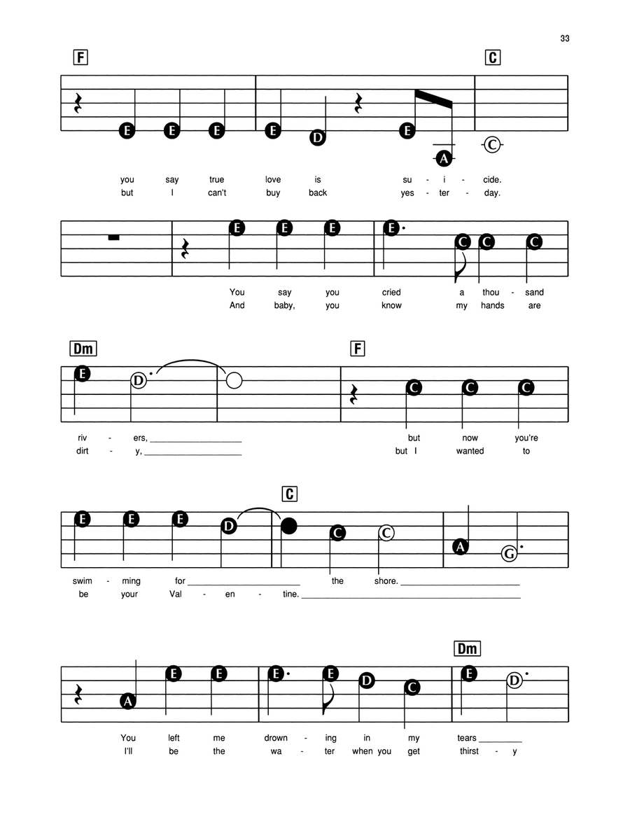 I'll Be There For You Electronic Keyboard scores gallery preview page 2