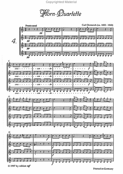 Horn-Quartette -Heft 2-