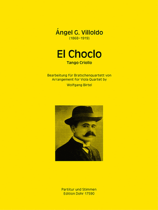 El Choclo -Tango- (für Bratschenquartett)