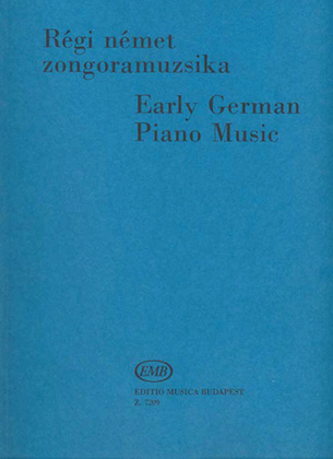 Book cover for Early German Piano Music