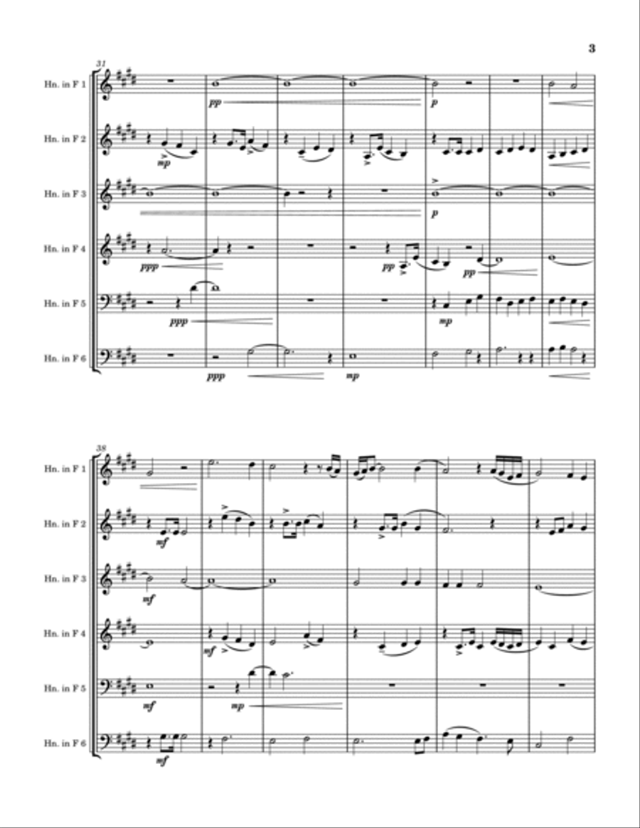 I Saw a Cloud Chamber Music scores gallery preview page 4