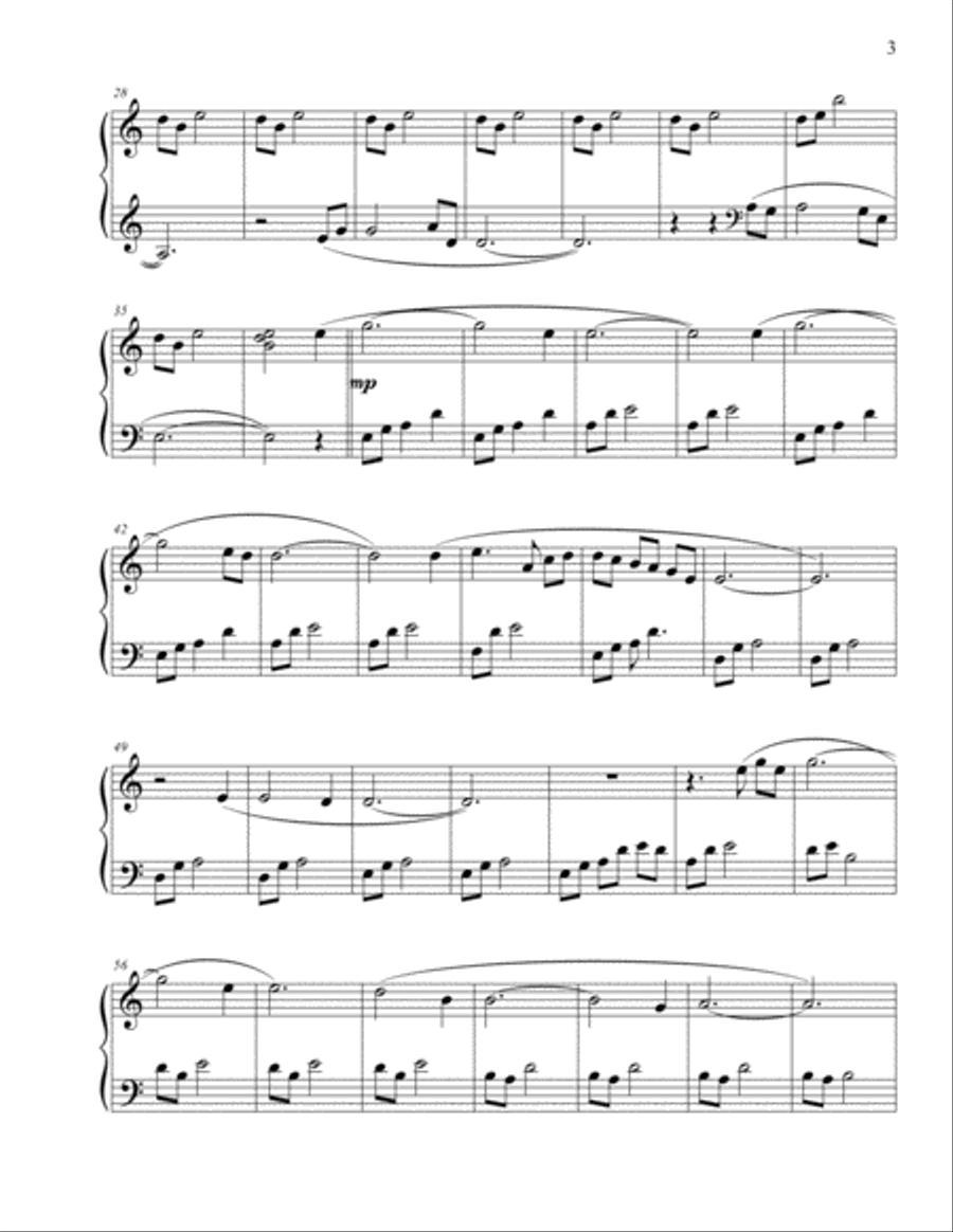 Hidden Paradise III Hidden Paradise III Piano Solo scores gallery preview page 3